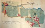 Plan miasta z cmentarzami przy kościele św. Jerzego, św. Trójcy, oo. Bonifratrów i ss. Elżbietanek, XIX w.